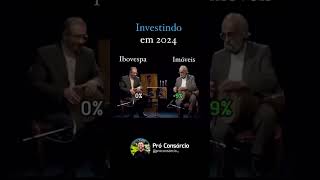 Investimento em 2024 - Ibovesta x Imóveis