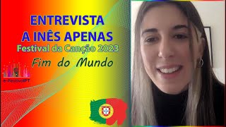 Entrevista exclusiva a INÊS APENAS | Festival da Canção 2023