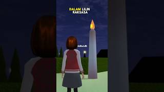 Beginilah isi lilin raksasa di sakura #sakurashorts