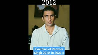 👌 Evolution of Ranveer Singh ❣️ || 2010 To 2023 ||❣️  Ranveer Singh ||