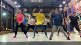 Zumba class Non stop Bollywood Babuji zara dheere chalo Remix chad ln the mix