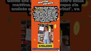 Vinti 5 MILIONI€ al MILIARDARIO MAXI a Ravenna  #grattaevinci #short #grattaevincidioggi