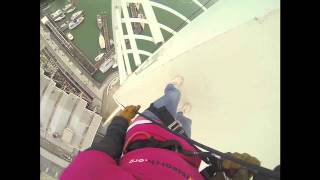 Cathy’s Abseil of The Spinnaker Tower