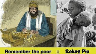 Remember the Poor - A Christian message by Rokny Pio