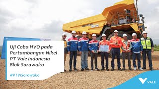 Uji Coba Hydrotreated Vegetable Oil (HVO) pada Pertambangan Nikel PT Vale Indonesia Blok Sorowako