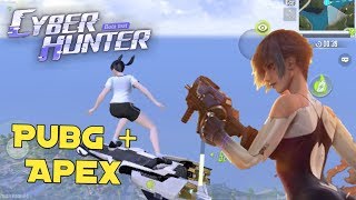 НОВАЯ КОРОЛЕВСКАЯ БИТВА НА АНДРОИД!! СМЕСЬ ВСЕХ ИЗВЕСТНЫХ ИГР - PUBG, APEX и FORTNITE - Cuber Hunter