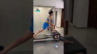 Actress Janhvi Kapoor's latest super hot workout