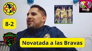 GOLEADA MONUMENTAL | Reacciones América 8-2 Juárez | Cuartos de final Liga MX FEMENIL