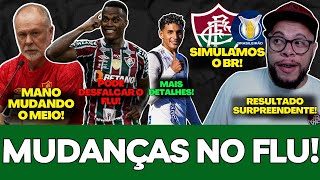 🚨MANO ESBOÇA O TIME DO FLUMINENSE NOVIDADE NO MEIO, ARIAS PODE DESFALCAR O FLU, SIMULAMOS O BR