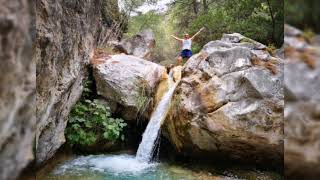 Пешеходная экскурсия 15 км по реке Чияр. Excursión 15 km el río Chillar, Nerja. 19-08-2021