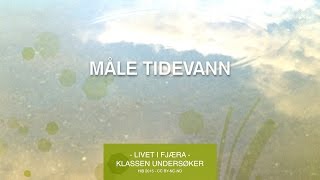 Måle tidevann