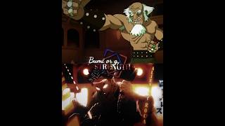 Gyomei vs king bumi #shorts #avatar #demonslayer #anime #fypシ