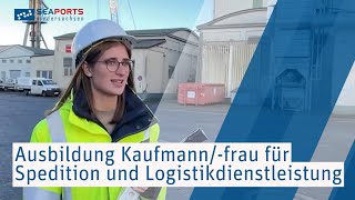 Ausbildung zur Kauffrau für Spedition und Logistikdienstleistung bei J. Müller in Brake