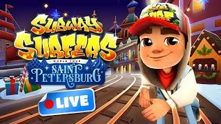 Playing Subway Surfers 
Livestream