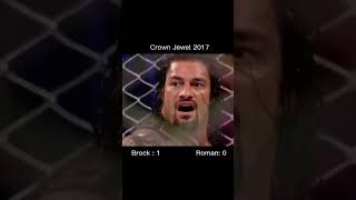 Brock vs Roman ll #wwe #viral