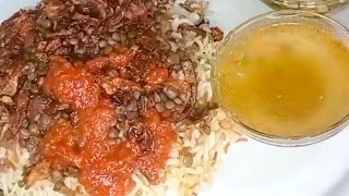 #الكشري_المصري #أبو #حلل #كتير #كشرى #البيت #أحلى من #المحلات #Koshari #rice #macaroni #لايك #trend