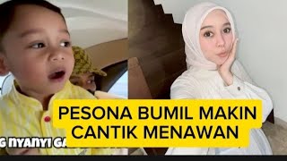 PESONA BU MIL YANG MAKIN BERSINAR SORE INI BAWAAN BAYI KALI YA JADI NYA CANTIK TEROOSSS 🥰🥰