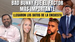 BAD BUNNY FUE EL FACTOR MÁS IMPORTANTE - Llegaron los datos de la encuesta