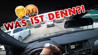 ROADRAGE AUF DER AUTOBAHN...🤬