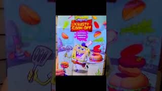 Unboxing SpongeBob Krusty Cook Off Game: Physical Extra Krusty Edition #asmr #gaming #spongebob