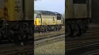 Merry go Round coal train. Serviced by class 56097. British Rail freight in the 1990's