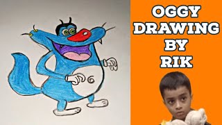 Drawing | Drawing Oggy | Oggy drawing |  Drawing lessons | Cartoon drawing | Step by step drawing