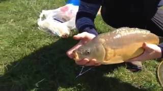 Fishing at Napton lakes with my bro