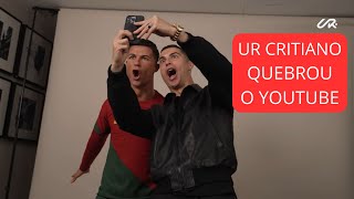 CRISTIANO RONALDO CRIA CANAL E QUEBRA RECORDE NO YOUTUBE