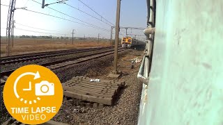 Indian Railway Time-lapse | Mumbai to Vapi | On-board 12490 Bikaner SF Express