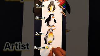 Draw Penguin! #art #drawing #shorts #pritamdrawingart #penguin