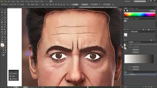 How To Draw Vector Portrait In Adobe Illustrator | Part-1