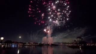 Disney EPCOT fireworks show review Dec 2023 amazing Disney Experience with. Night Fireworks Show.