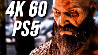 God of War on PS5: 4K 60fps Enhanced Performance Mode Gameplay (2021 Patch) - First 20 Minutes