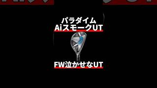 パラダイムAiスモークUT試打評価｜こんなに飛んじゃって良いのかな