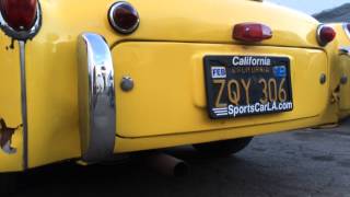 1961 Triumph TR3 Roadster - Cold Start and Run - SportsCar LA