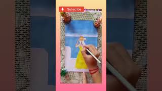 Beautiful senary drawing#a beautiful girl in riverside drawing#shorts#youtubeshorts