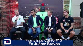 Mañana es de total seriedad: Francisco Calvo #15 Fc Juárez Bravos