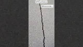 #Turkey Earthquake| Darare'n khulti hy or band hoti hy 😱 | movement of #tectonicplates