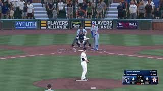 MLB The Show 24 - Franchise - Kansas City Royals (75-60) @ Houston Astros (72-62) LIVE