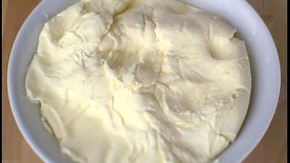 Homemade Mascarpone Cream Cheese