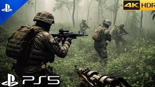 (PS5)The Bougainville War 1943 | Immersive Realistic ULTRA Graphics Gameplay[4K60FPSHDR]Call of Duty