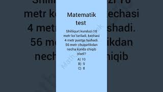 Matematik test