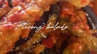 Terong balado | Pindang balado #pamulangfoodies #baladoterong #terongbalado #menusederhana