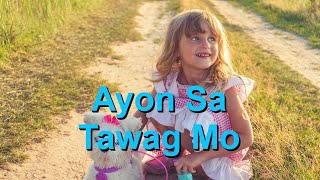 Ayon Sa Tawag Mo (Who You Say I Am) - Karaoke Flute Instrumental Reuben Morgan, B. Fielding V2 TaF