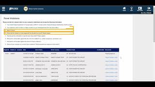 INOSOWPS Travel Violations Tutorial Video