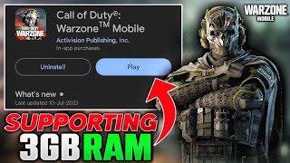 Warzone Mobile New Update | Optimization Update 3Gb Ram Support iOS