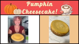 Pumpkin Cheesecake!