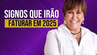 Signos que irão faturar muito dinheiro em 2025. Confira.