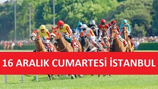 16 ARALIK 2023 CUMARTESİ İSTANBUL AT YARIŞI TAHMİNLERİ VE YORUMLARI