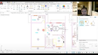 3 - Exemplo projeto elétrico  - Inserindo pontos de iluminação